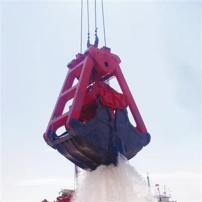 What is grab dredging?